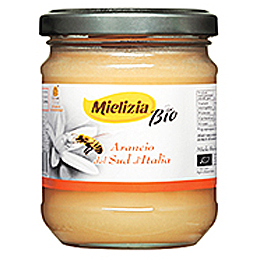 【入荷未定】ミエリツィア　イタリア産オレンジのハチミツ 　250g